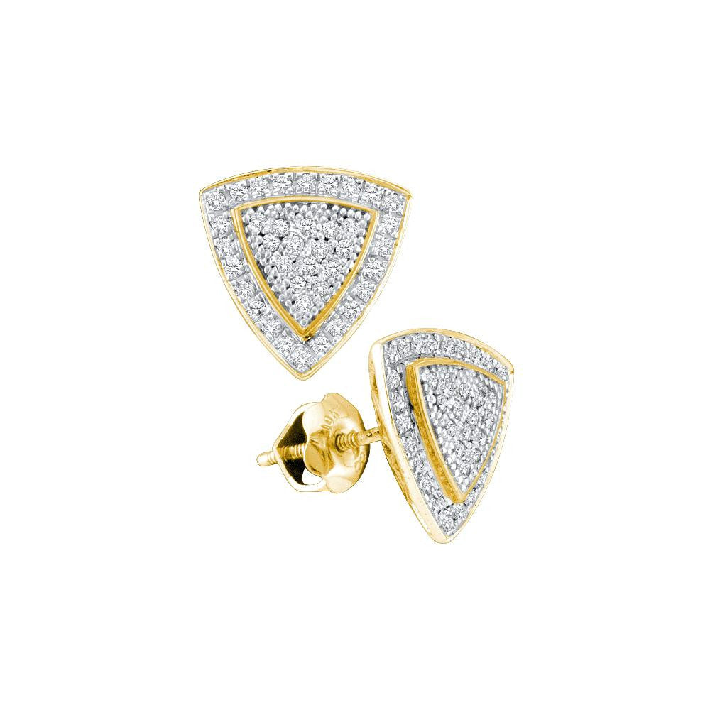 1-4CTW-Diamond MICRO-PAVE EARRING