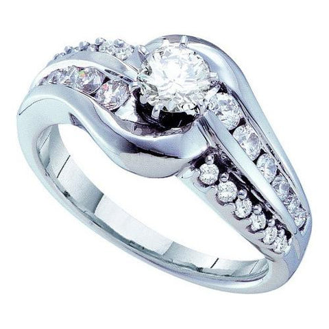 14KT White Gold 1.00W DIAMOND  BRIDAL RING