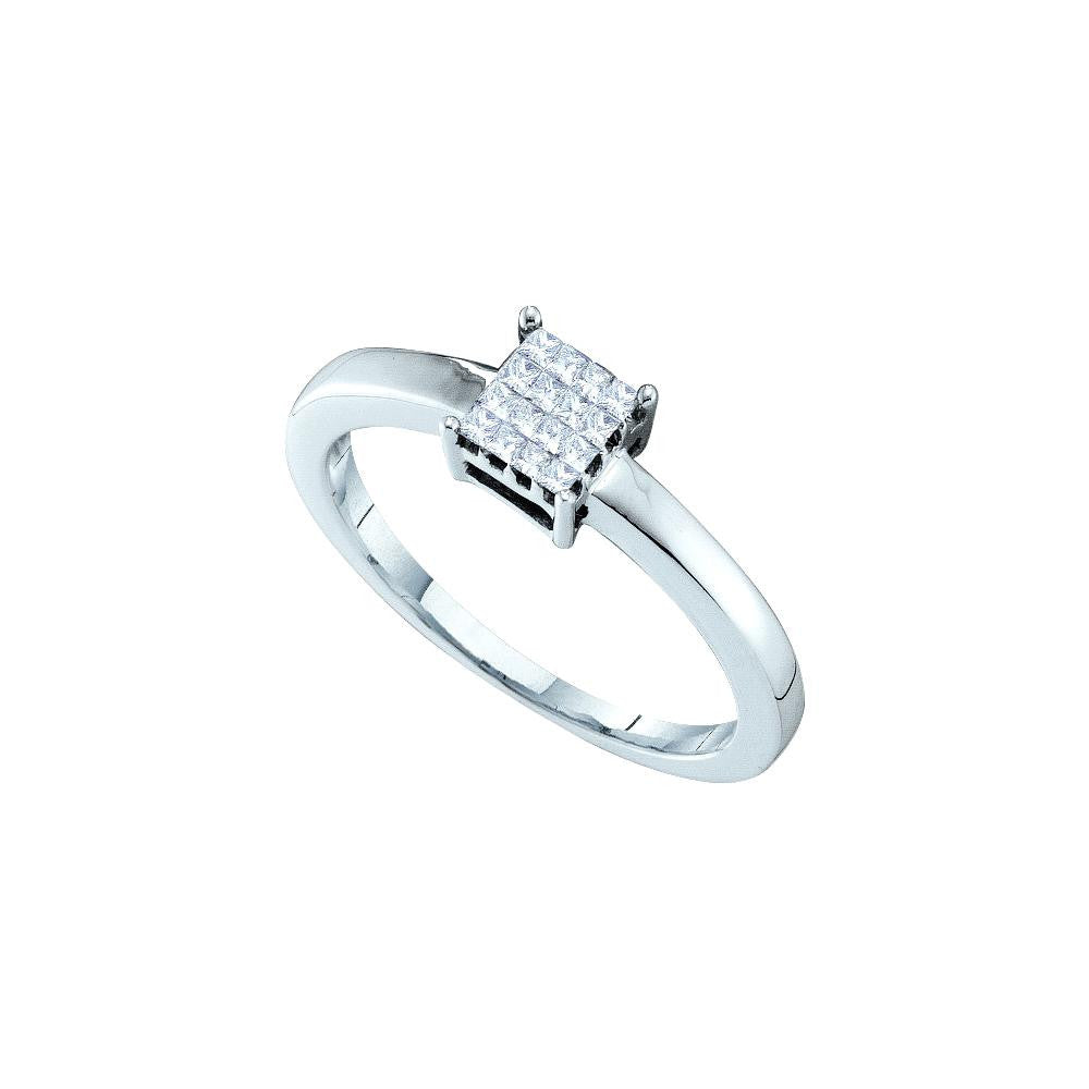 1-8CT-Diamond INVISIBLE RING