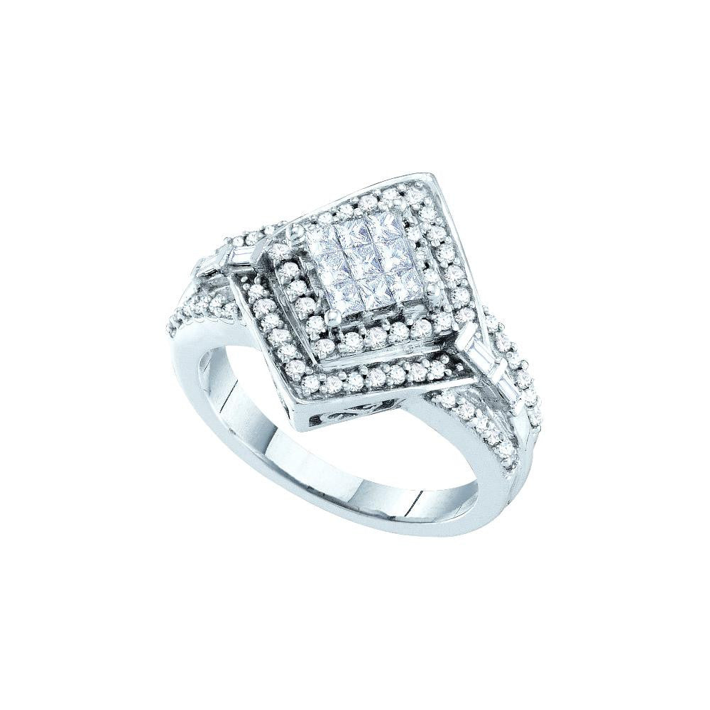 3-4CT-Diamond INVISIBLE RING