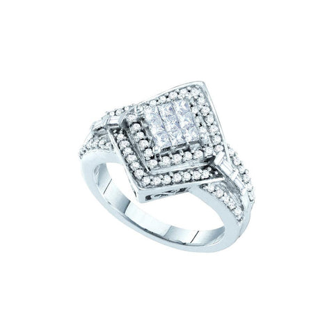 3-4CT-Diamond INVISIBLE RING