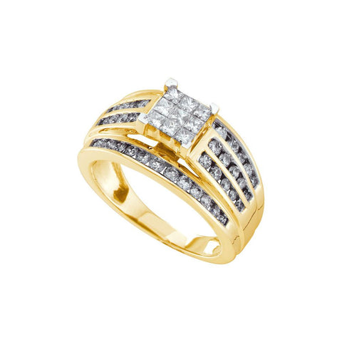 1 CT-Diamond INVISIBLE RING