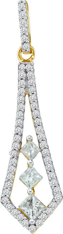 1-2CT-Diamond FASHION PENDANT