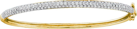 2 CTW-Diamond FASHION BANGLE