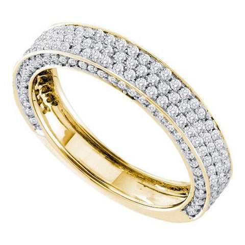 14KT Yellow Gold 0.83CTW  DIAMOND FASHION BAND