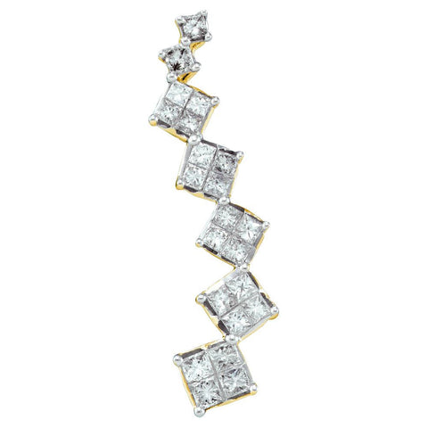 1-2CT-Diamond JOURNEY PENDANT