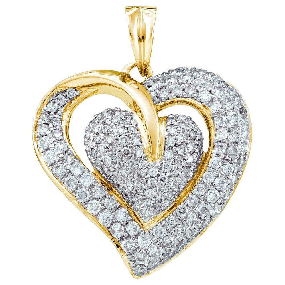 1  CT-Diamond HEART PENDANT