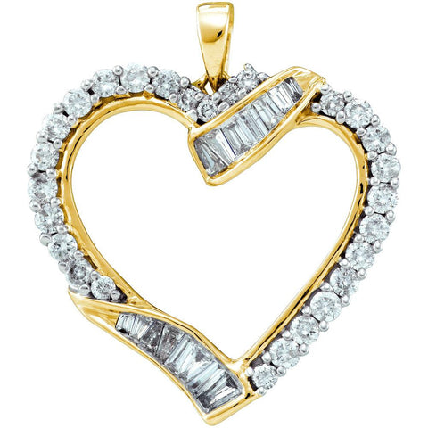 1  CT-Diamond HEART PENDANT