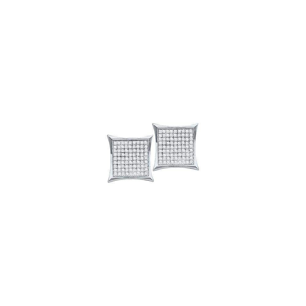 1-6CT-Diamond MICRO-PAVE EARRINGS