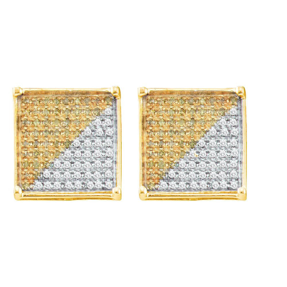 1-4CTW-Diamond MICRO-PAVE EARRING