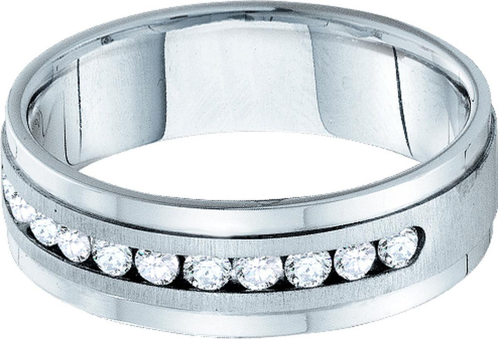 1-4CT-Diamond MENS BAND