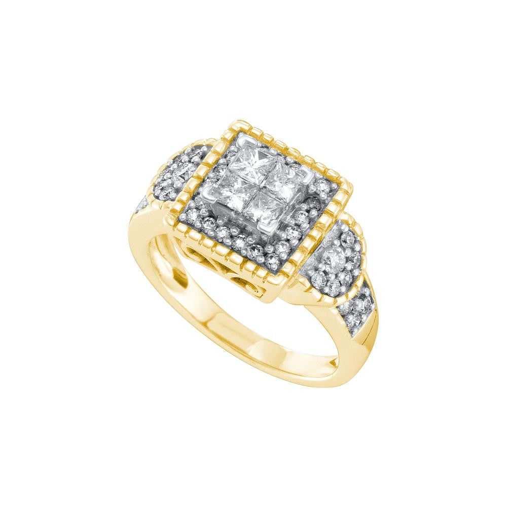 1 CT-Diamond INVISIBLE RING