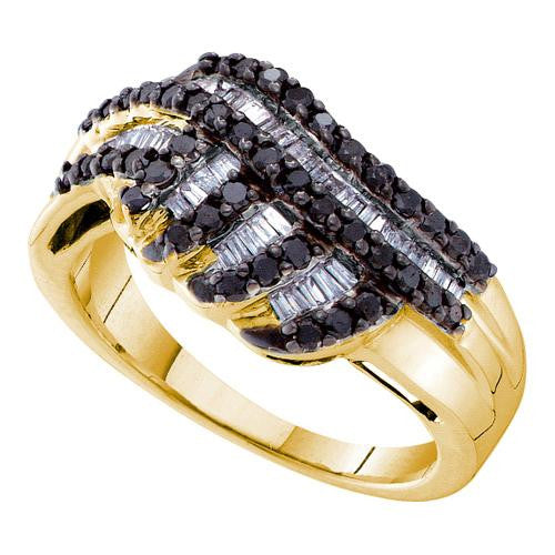 14KT Yellow Gold 0.78CTW DIAMOND  FASHION RING