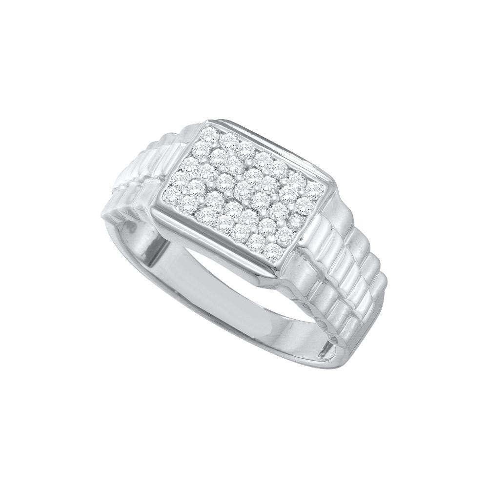 1-2CT-Diamond FASHION MENS RING