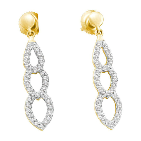 3-8CTW-Diamond FASHION EARRING