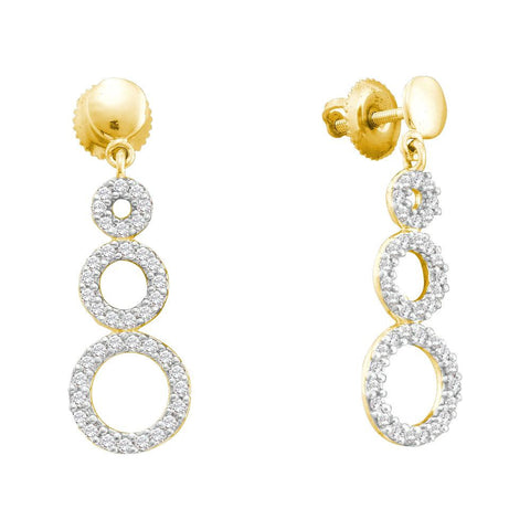 3-8CTW-Diamond FASHION EARRING