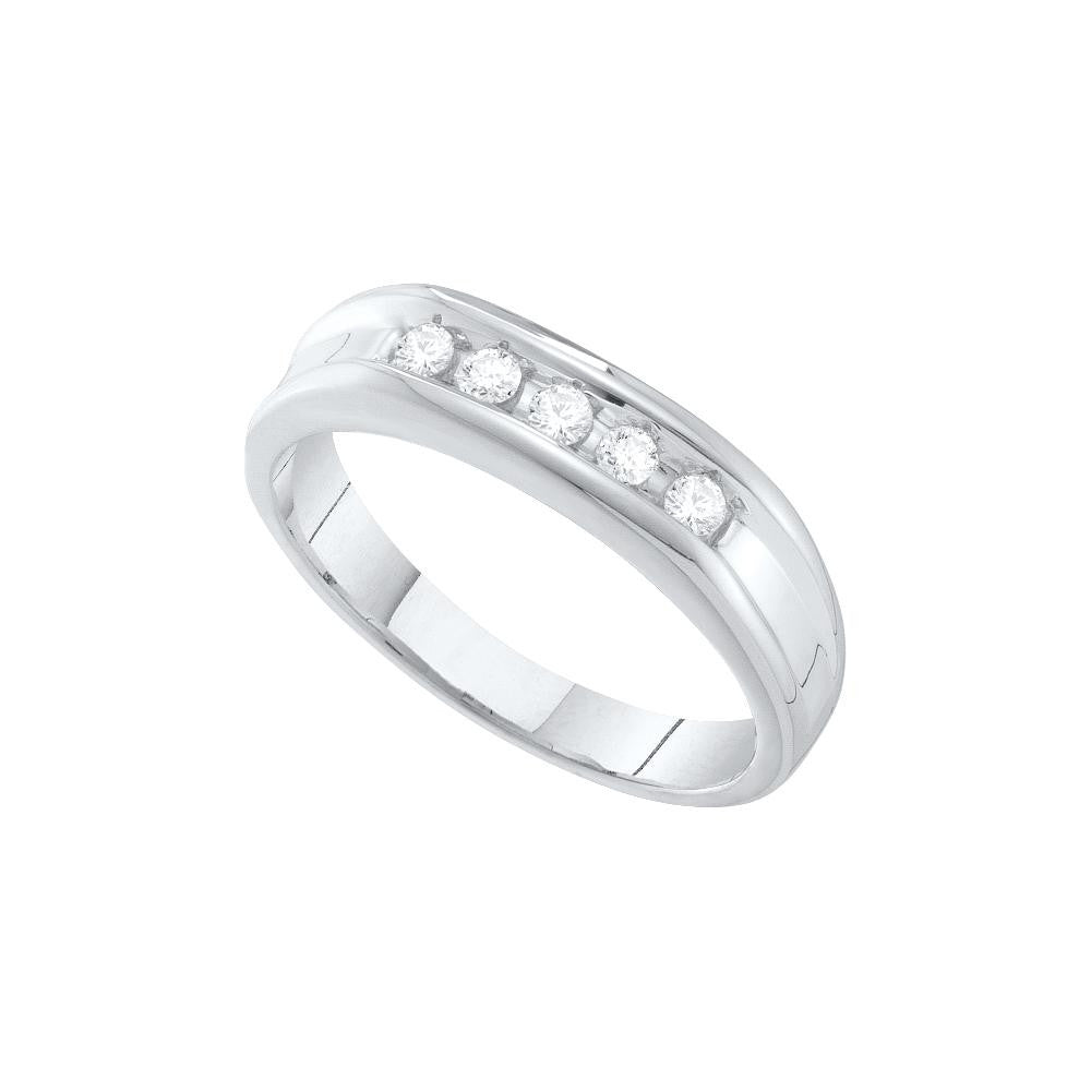 1-4CT-Diamond FASHION MENS BAND