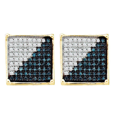 1-4CTW-Diamond MICRO-PAVE EARRING