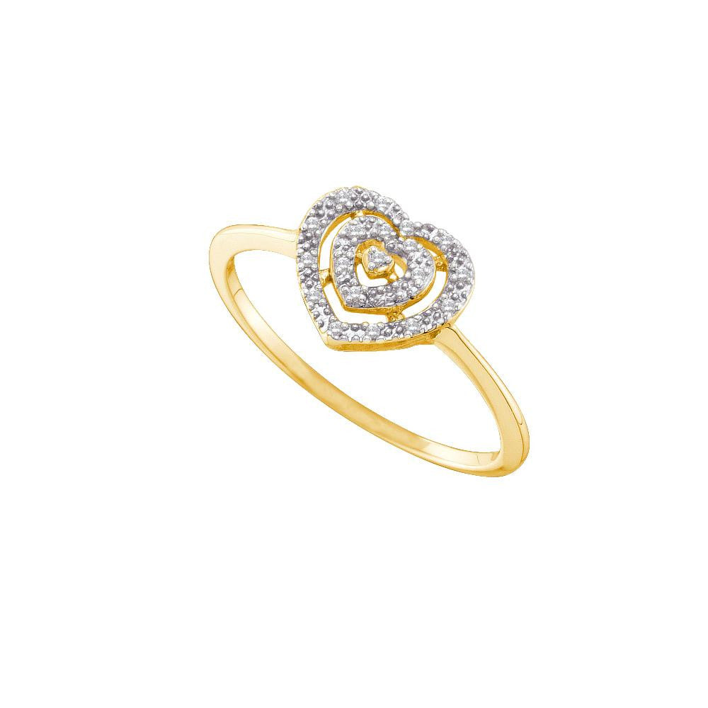 1-20CTW-Diamond HEART RING