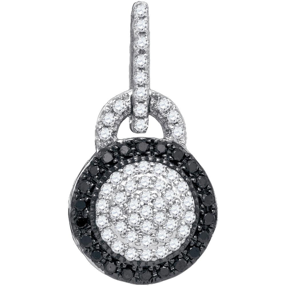 1-2CT-Diamond BLACK  PENDANT