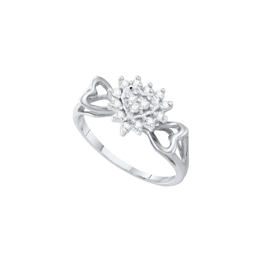 1-5CTW-Diamond HEART RING