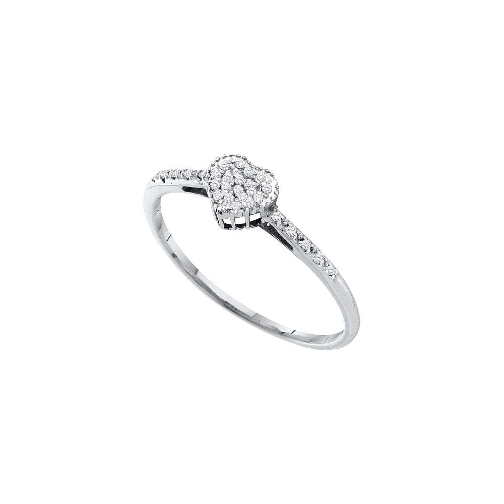 1-20CTW-Diamond HEART RING