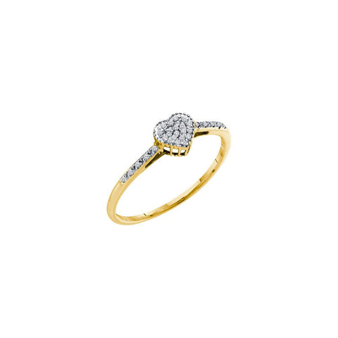 1-20CTW-Diamond HEART RING