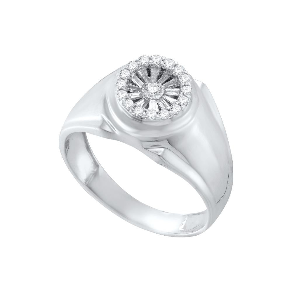 1-2CT-Diamond MENS FASHION RING