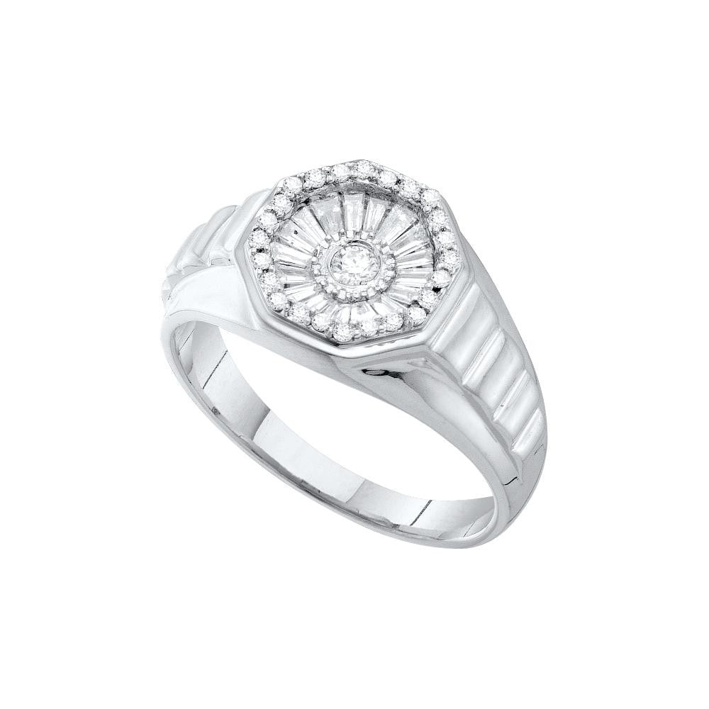 1-2CT-Diamond FASHION MENS RING