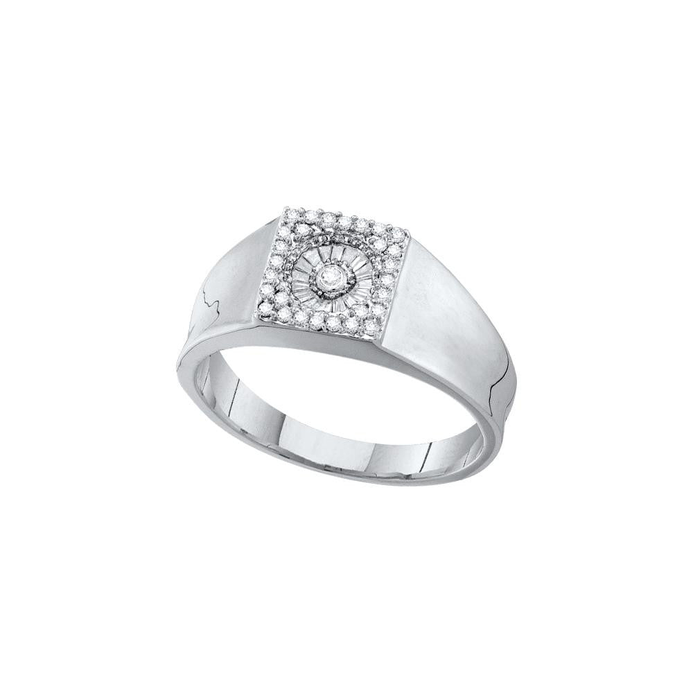 1-4CT-Diamond FASHION MENS RING