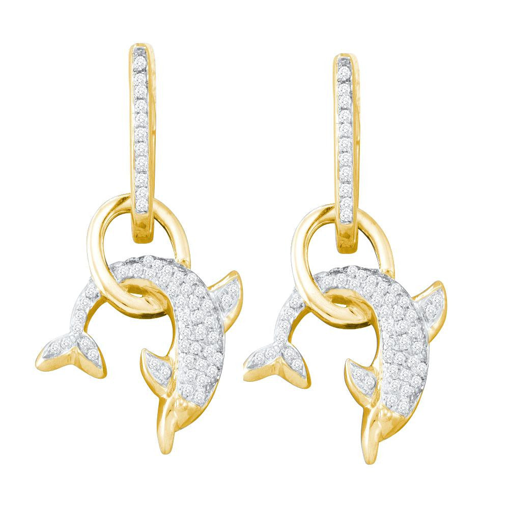 1-3CTW-Diamond MICRO-PAVE EARRING