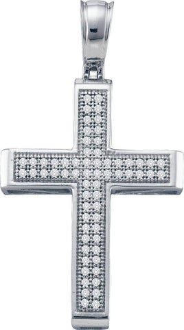 1-5CT-Diamond CROSS PENDANT