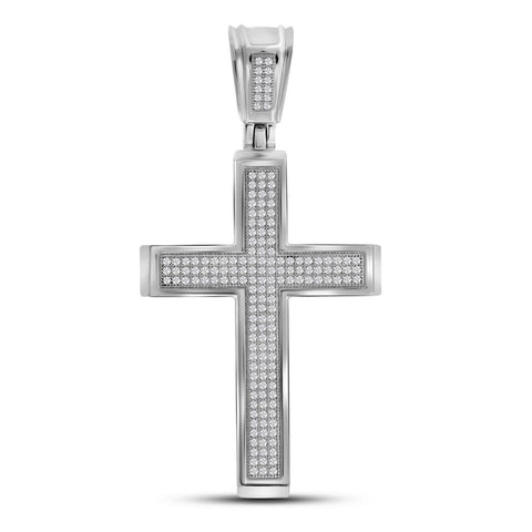 1-2CT-Diamond CROSS CHARMS