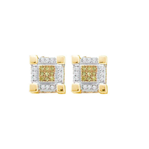 1-4CT-Diamond MICRO-PAVE EARRINGS