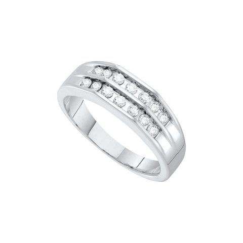 1-2CT-Diamond FASHION MENS BAND