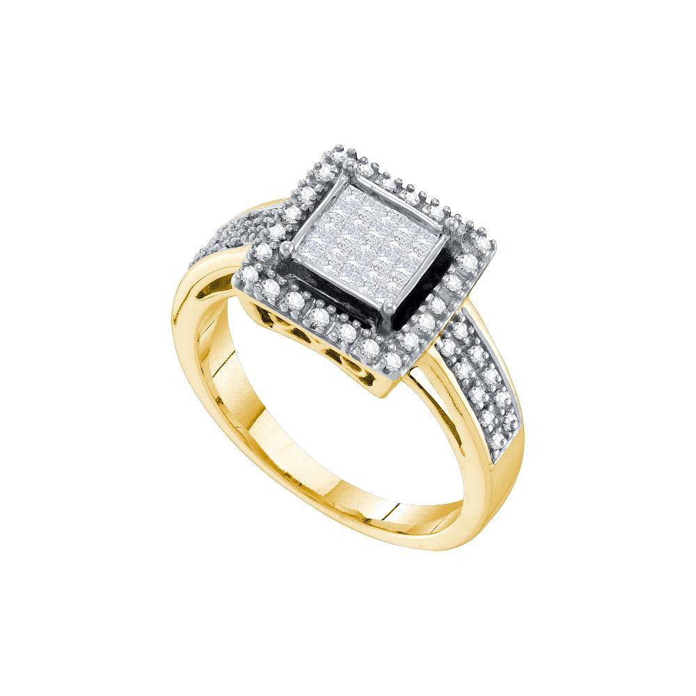 1-3CT-Diamond INVISIBLE RING