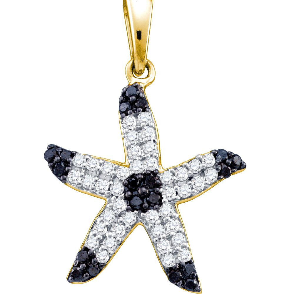 1-3CTW-Diamond BLACK   PENDANT