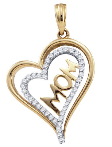 1-5CT-Diamond HEART PENDANT