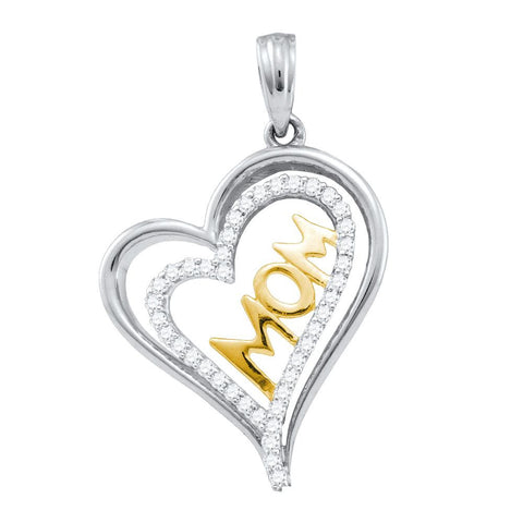 1-5CT-Diamond HEART PENDANT