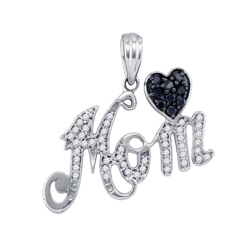 1-4CT-Diamond FASHION BLACK  PENDANT