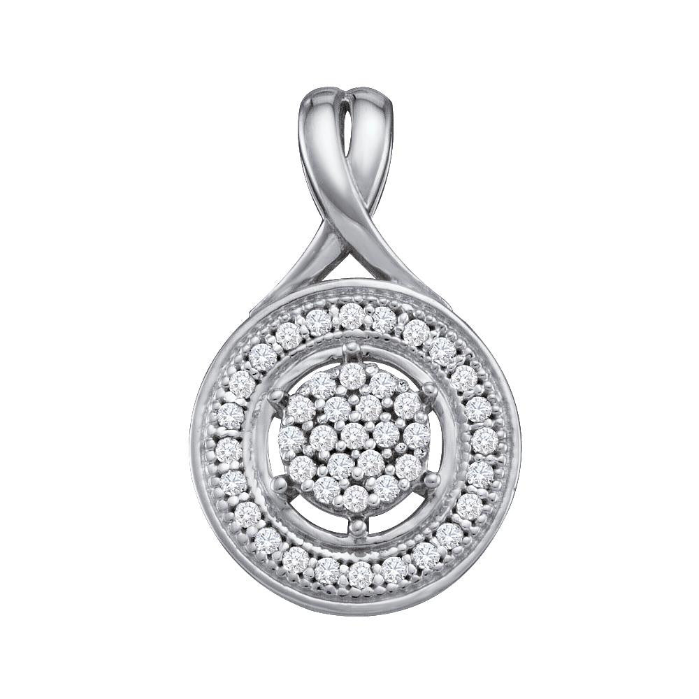 1-6CT-Diamond MICRO-PAVE PENDANT