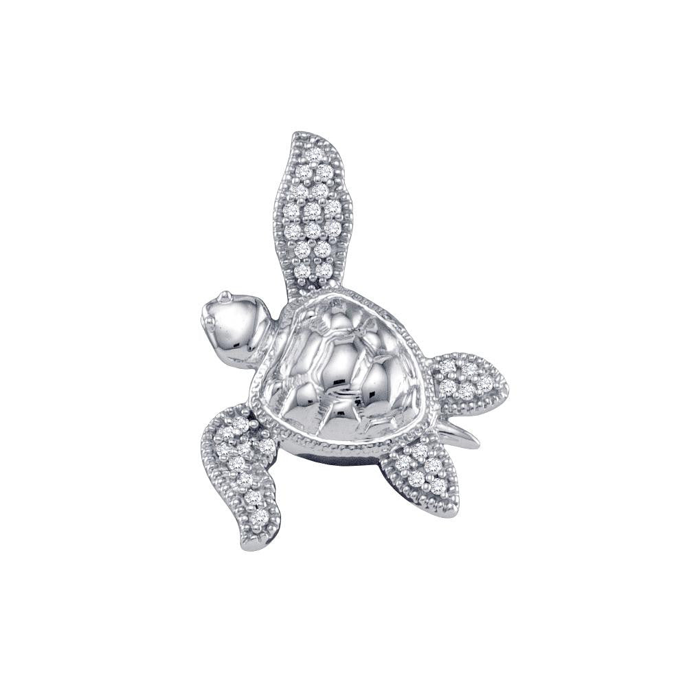 1-10CTW-Diamond MICRO-PAVE PENDANT