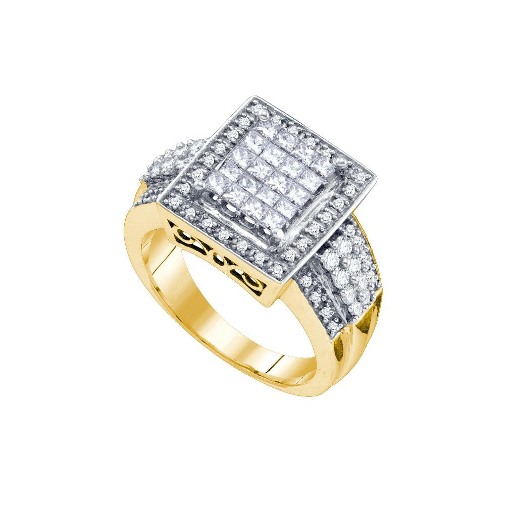 1 CT-Diamond INVISIBLE RING