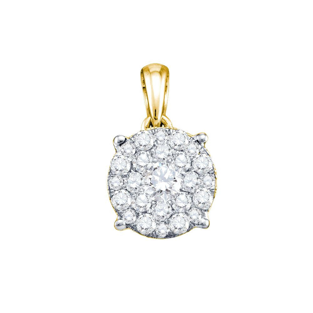 1-4CT-Diamond SOLI-STAR PENDANT