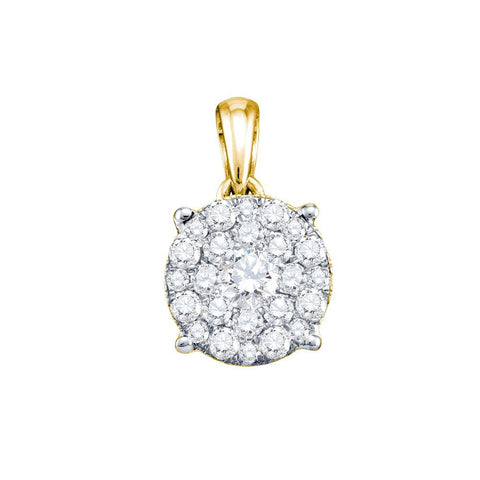 1-4CT-Diamond SOLI-STAR PENDANT