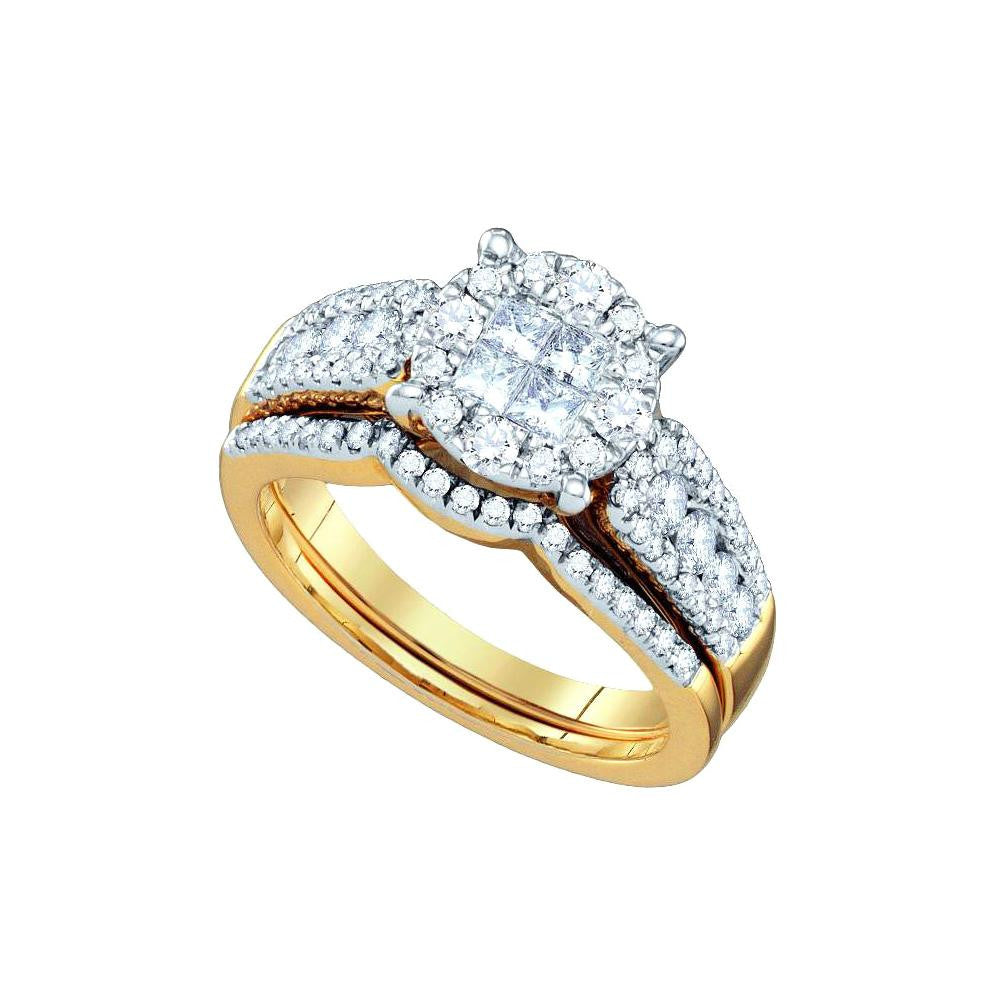 1 CT-Diamond SOLEIL BRIDAL SET