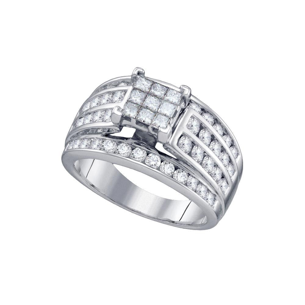 1 1-2CT-Diamond INVISIBLE RING