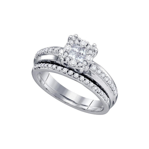 1-2CT-Diamond SOLEIL BRIDAL SET