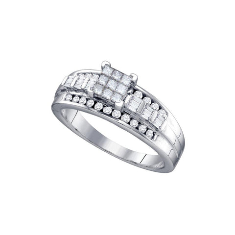 1-2CT-Diamond BRIDAL RING