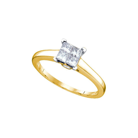 1-2CT-Diamond BRIDAL RING